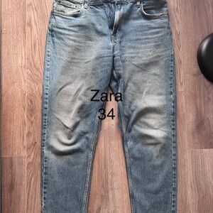 Zara Men's Blue Jeans